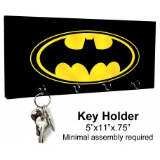 KEY HANGER HOLDER RACK - BATMAN #SN1 logo superhero comic book caped crusader 769140574917  162981770623